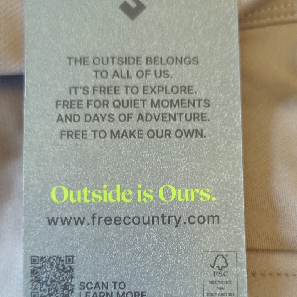 Free Country Tan Skort - Picture 5 of 8